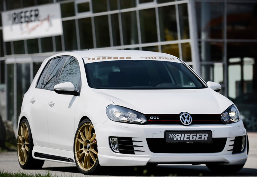 Rieger 00059520 VW Mk6 Golf Front Splitter (GTI & GTD)