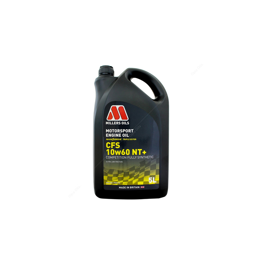 Millers Oils Motorsport CFS 10w60 NT+ Fully Synthetic Engine Oil 5l