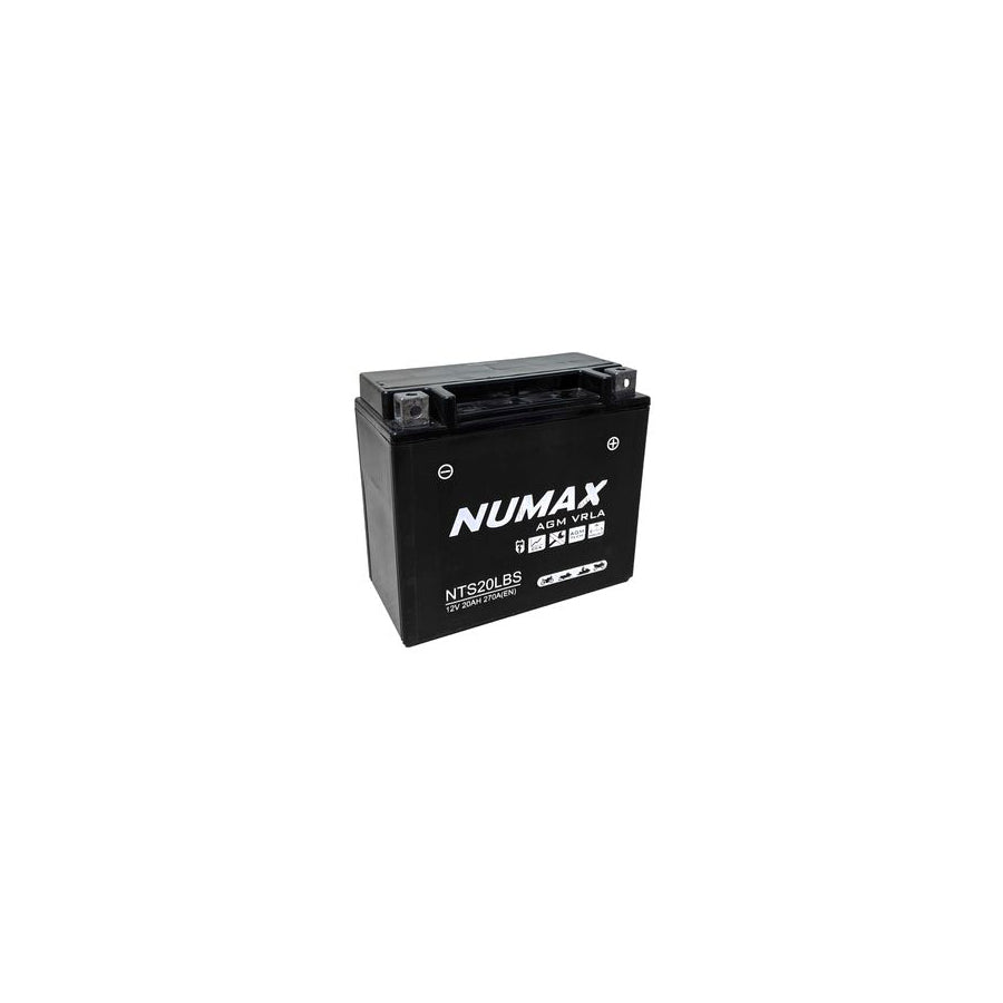 Numax NTS20L-BS Sealed Motorbike Battery | Duco Car Parts UK Car Parts