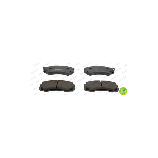 Ferodo Premier Eco Friction Fdb1015 Brake Pad Set With Acoustic Wear Warning Without Accessories
