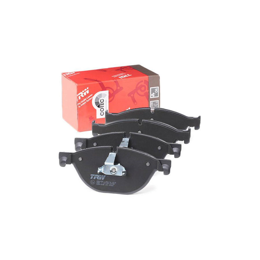 TRW Cotec Gdb1838 Brake Pad Set Prepared For Wear Indicator
