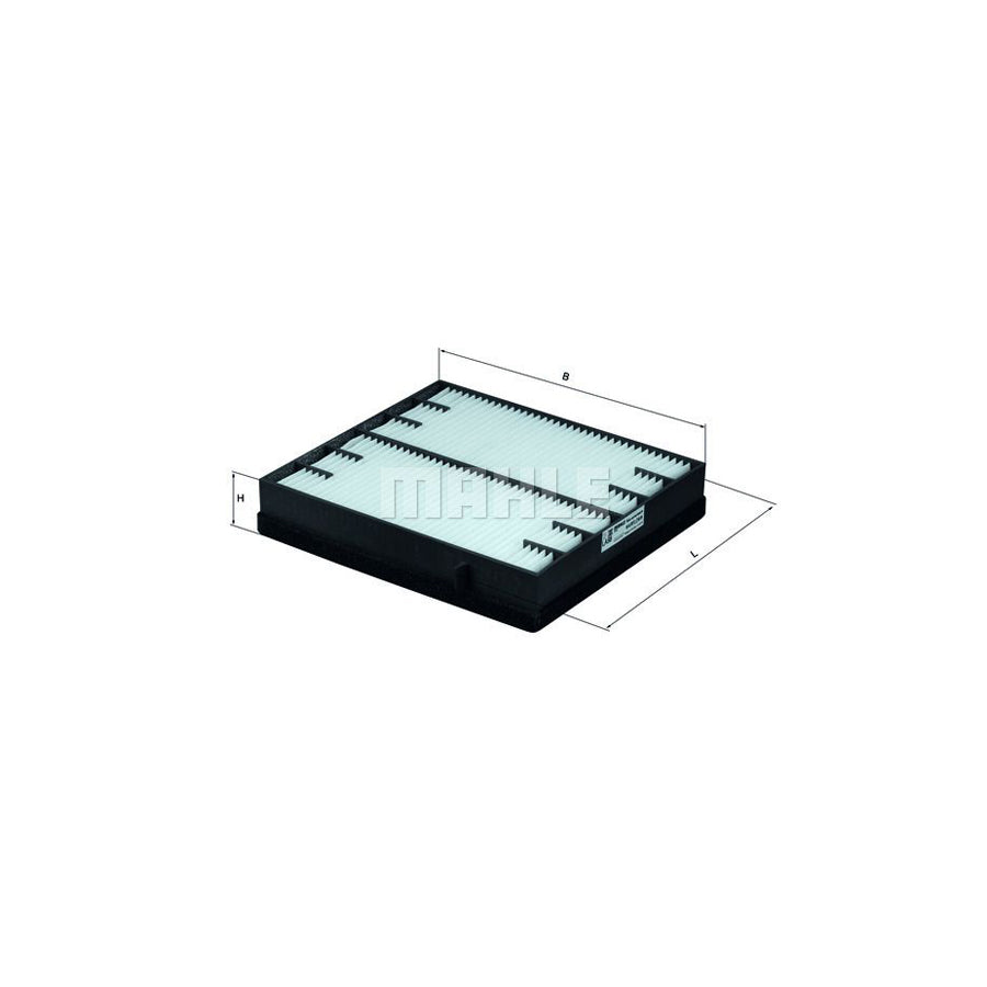 MAHLE ORIGINAL LA 98 Pollen filter suitable for MERCEDES-BENZ ML-Class (W163) Particulate Filter