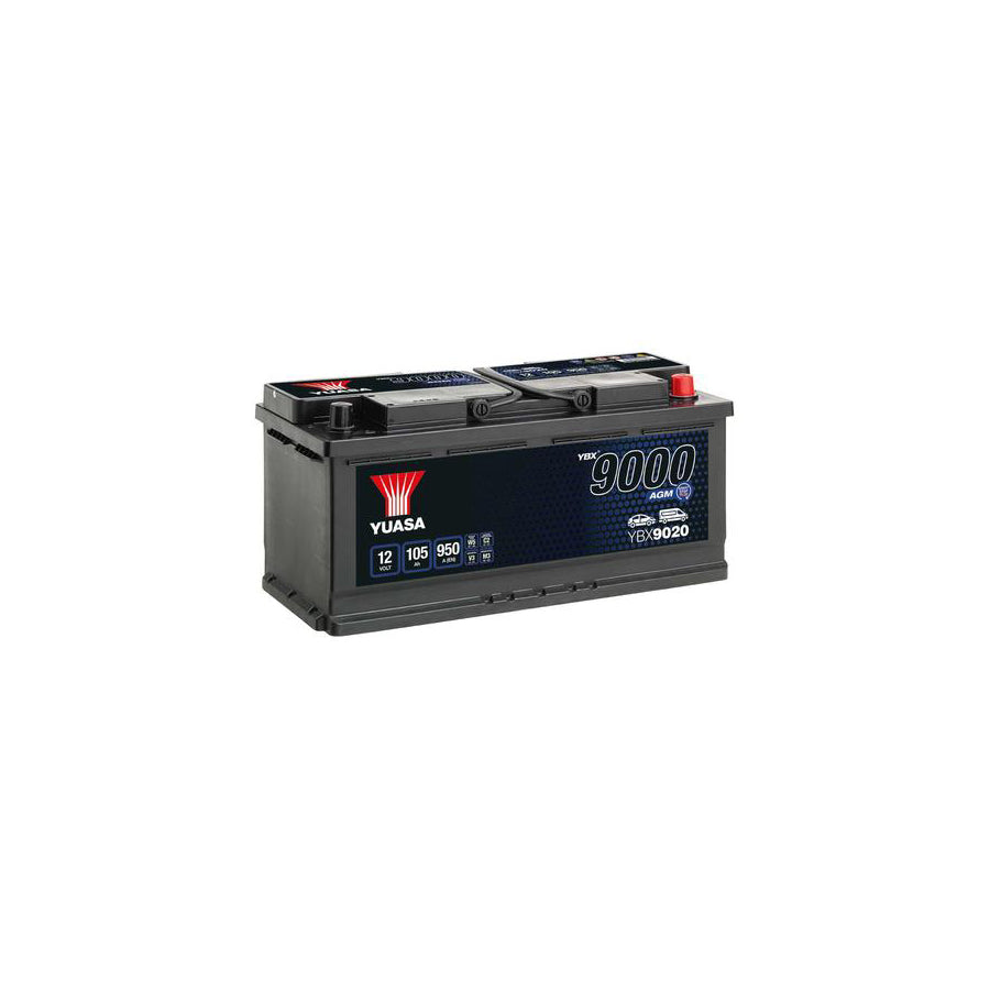 Yuasa YBX9020 12v 105Ah AGM Start Stop Plus Battery