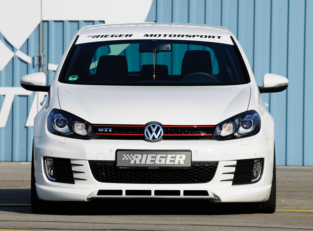 Rieger 00059525 VW Mk6 Golf Front Splitter (GTI & GTD)