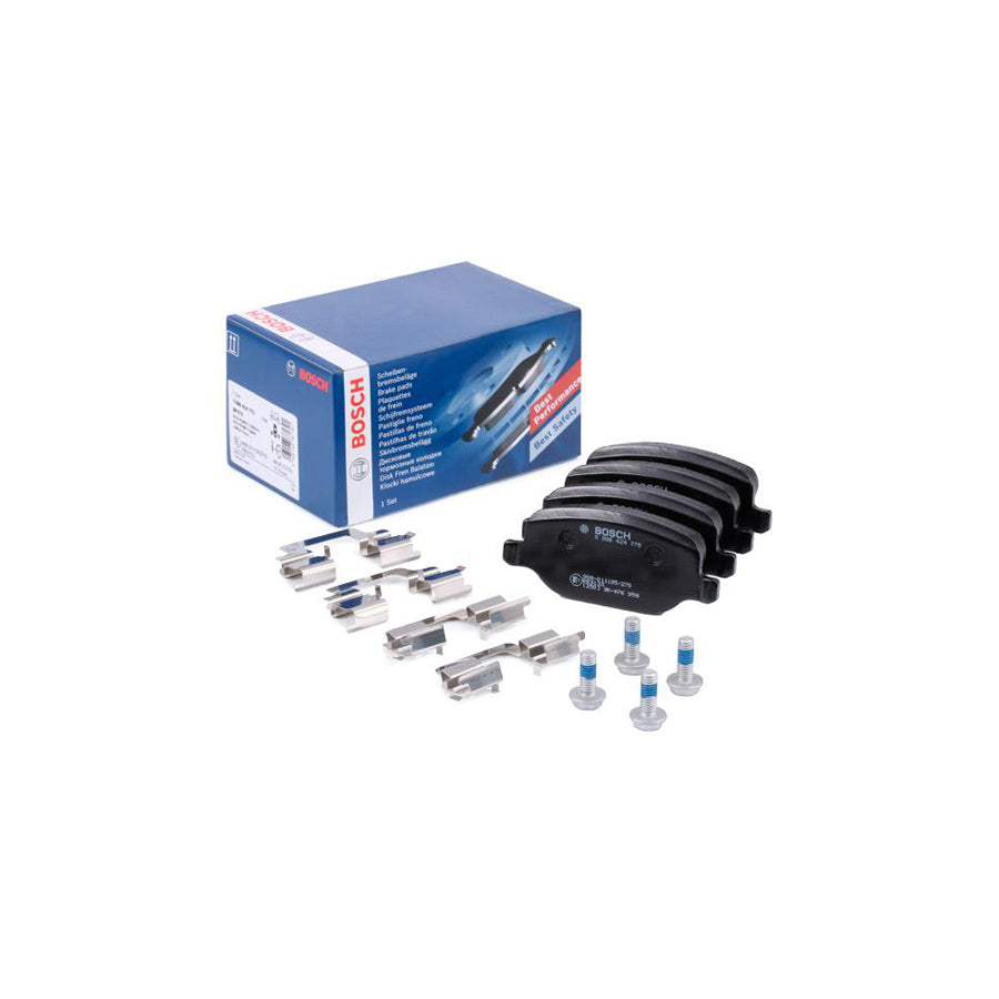 Bosch 0986424775 Brake Pad Set With Bolts Screws With Accessories With Spring BP479