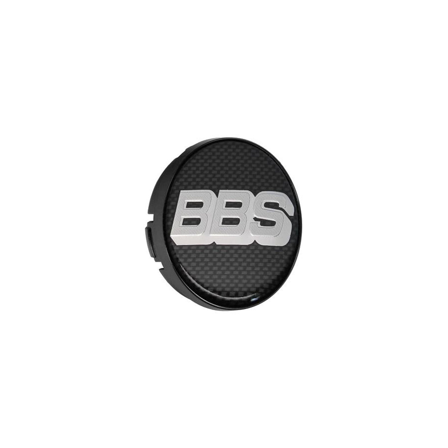 BBS Wheels B10023598 2D Center Cap Embossed Carbon With Logo Silver Ø56mm | Duco Car Parts UK Car Parts