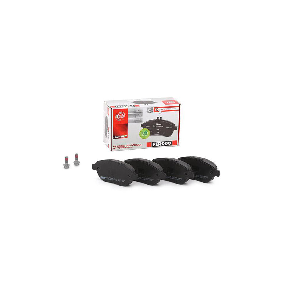 Ferodo Fdb5028 Brake Pad Set Not Prepared For Wear Indicator With Brake Caliper Screws