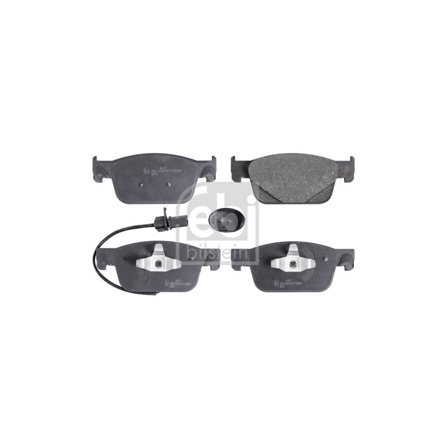 Febi Bilstein 16962 Brake Pad Set Front Axle Incl Wear Warning Contact