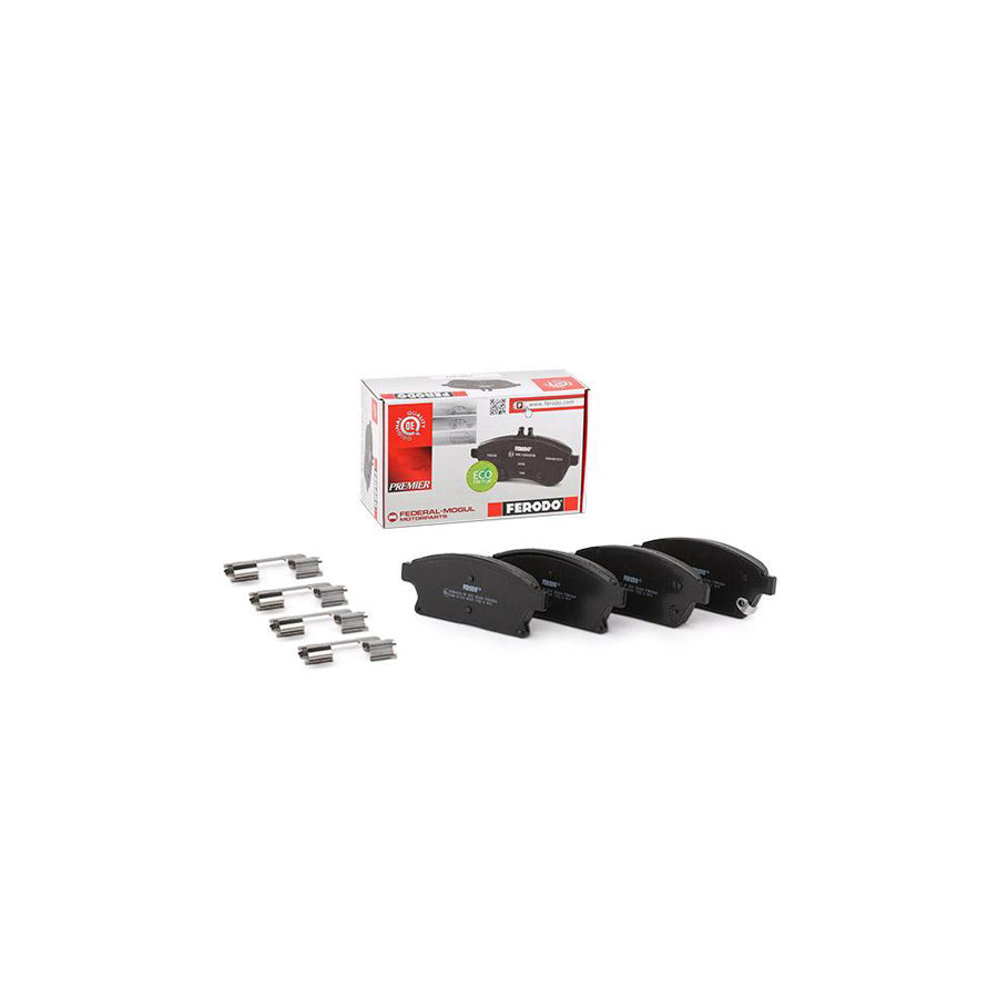 Ferodo Premier Eco Friction Fdb4264 Brake Pad Set With Acoustic Wear Warning Without Accessories