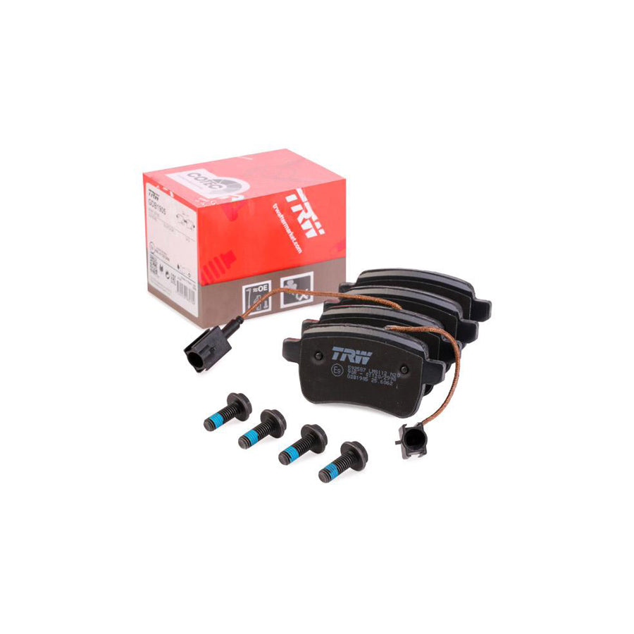 TRW Cotec Gdb1905 Brake Pad Set For Alfa Romeo Giulietta Hatchback 940 Incl Wear Warning Contact With Brake Caliper Screws With Accessories