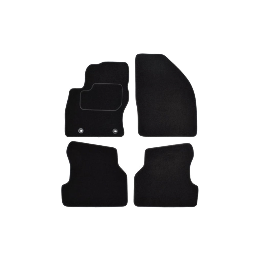 MAMMOOTH Tailored A041 FOR120 PRM 01 Floor mat set for FORD FOCUS Textile, Front and Rear, Quantity: 4, Black