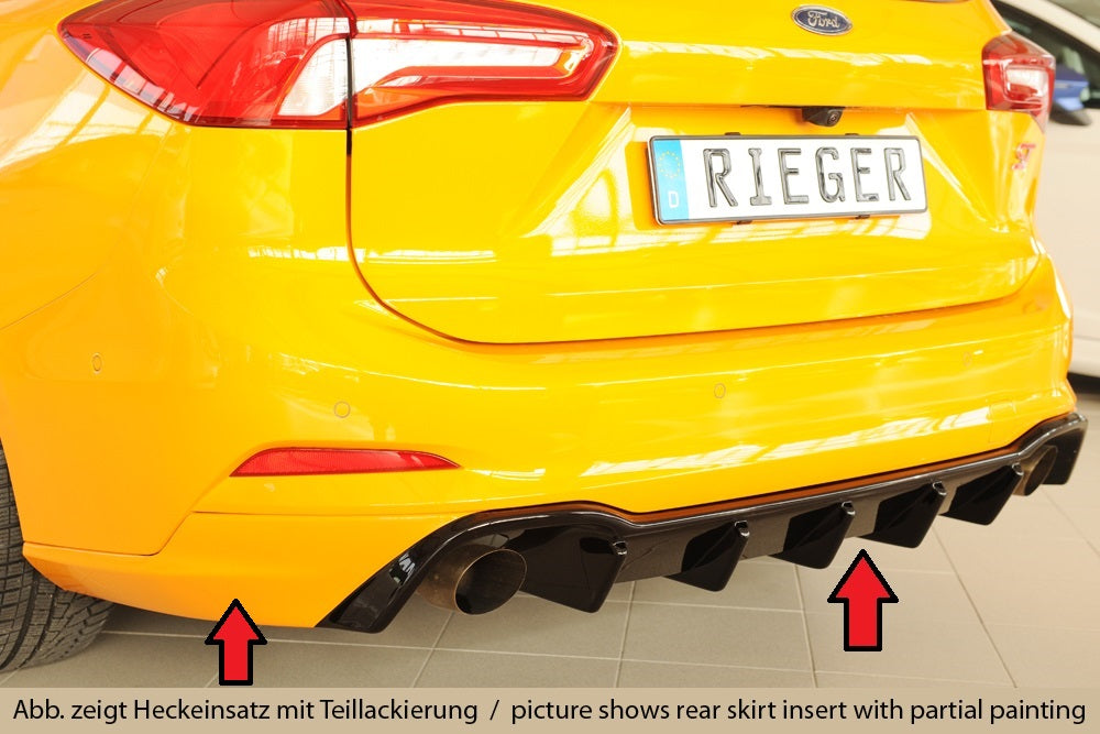Rieger 00088237 Ford DEH Focus 4 ST Rear Diffuser