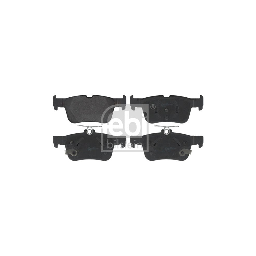Febi Bilstein 16943 Brake Pad Set Rear Axle With Acoustic Wear Warning With Attachment Material
