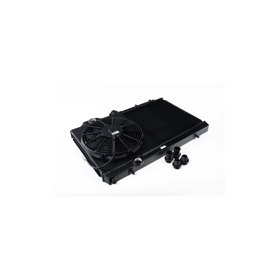 CSF Race Radiator For Mitsubishi Evo 7/8/9 - Full Size Slim Radiator - Black | Duco Car Parts UK Car Parts