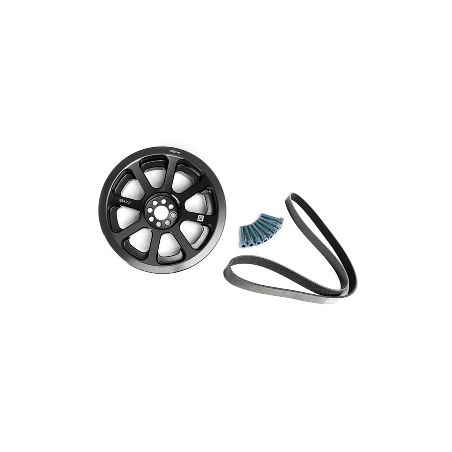 Integrated Engineering Audi 3.0T B8 C7 188mm Crank Pulley & Damper Upgrade Kit (S4, S5, A6 & A7)