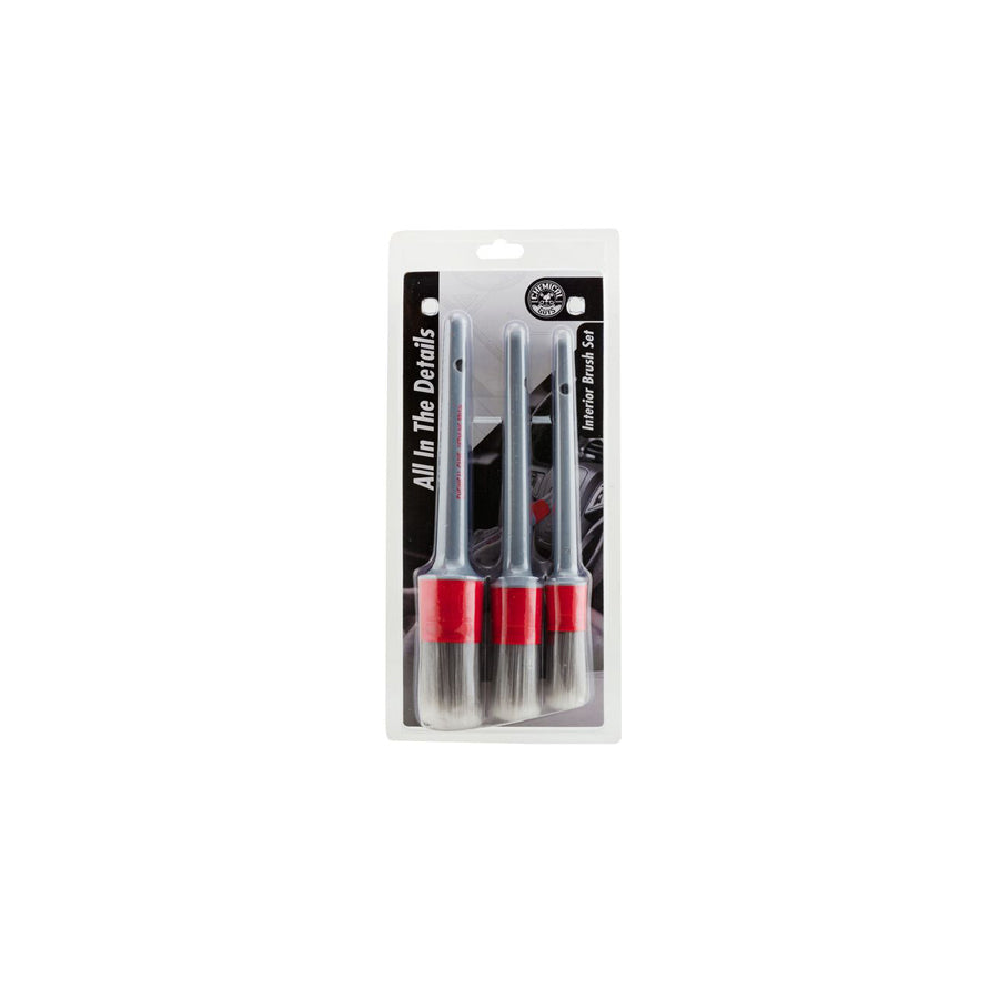 Chemical Guys All In The Details Interior Detailing Brushes | Duco Car Parts UK Car Parts