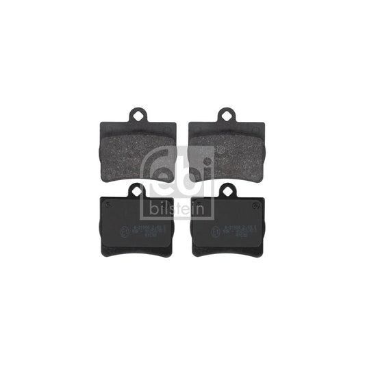Febi Bilstein 16152 Brake Pad Set Rear Axle Excl Wear Warning Contact