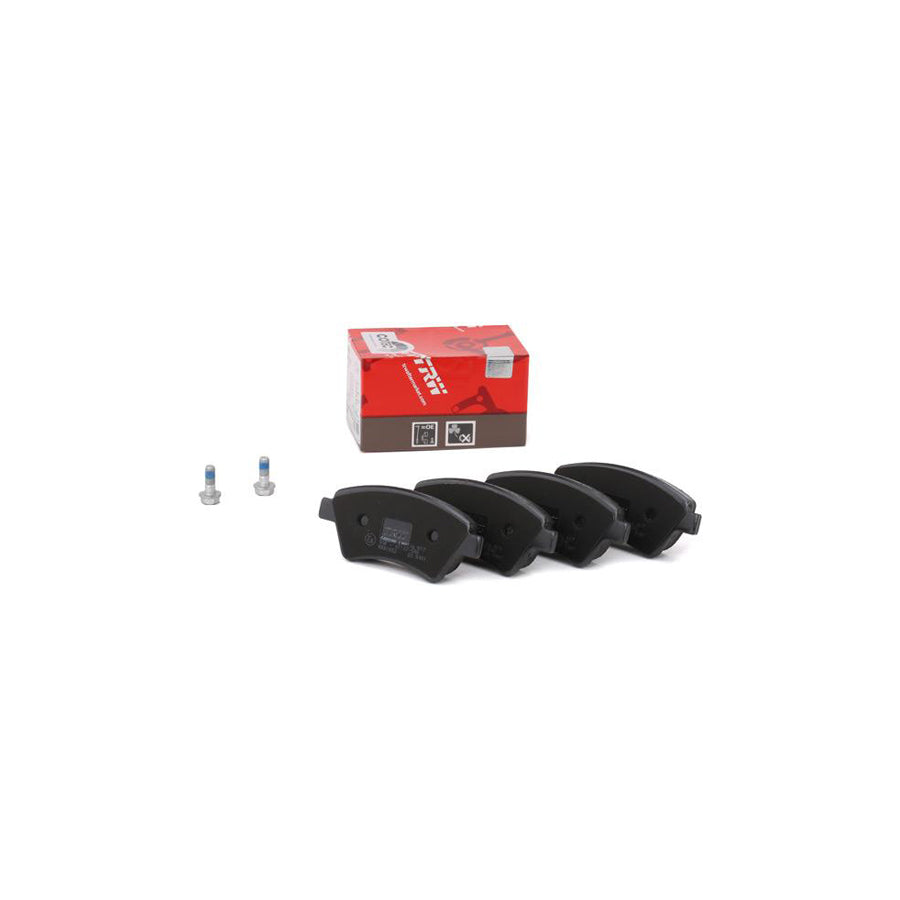 TRW Cotec Gdb1552 Brake Pad Set Not Prepared For Wear Indicator With Brake Caliper Screws With Accessories