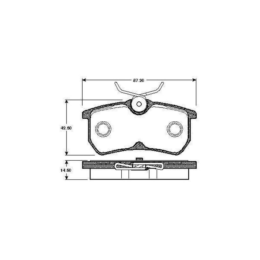 Bosch 0986Tb2339 Brake Pad Set For Ford Fiesta Excl Wear Warning Contact With Accessories