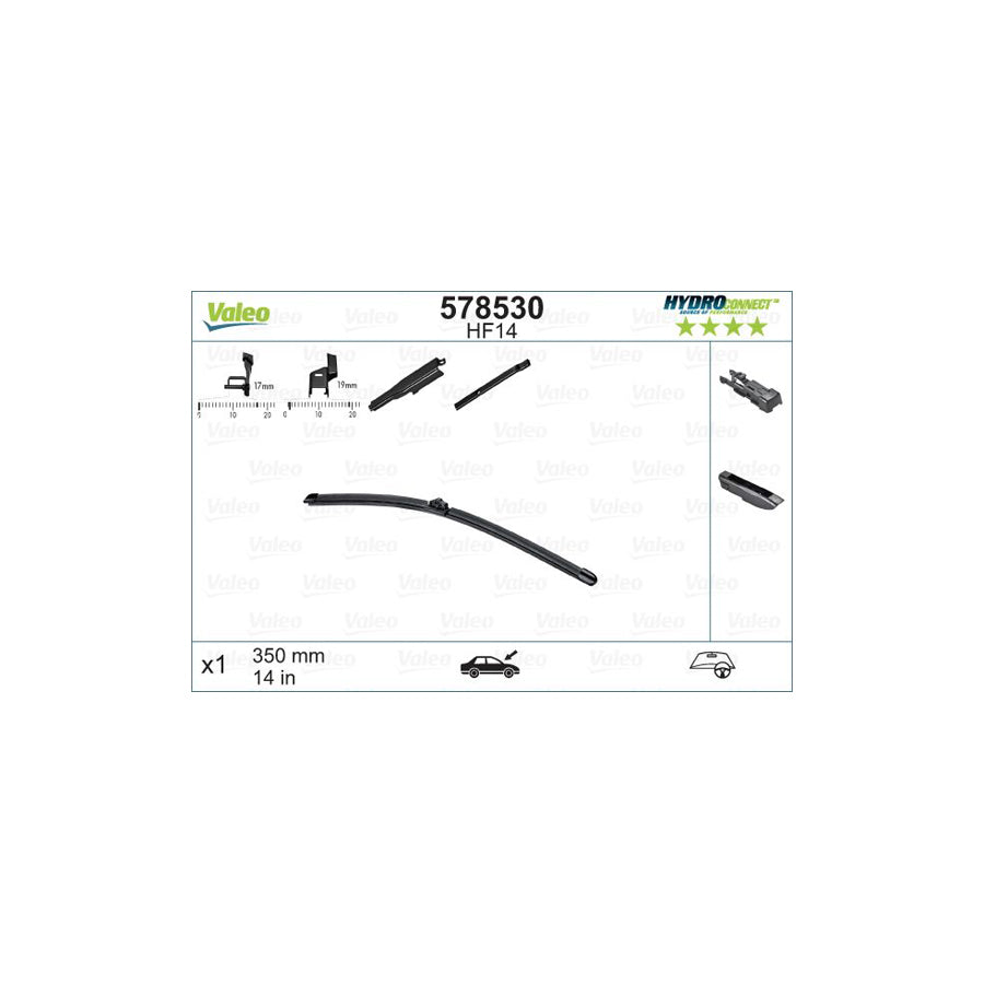 Valeo 578530 Wiper Blade | Duco Car Parts UK Car Parts