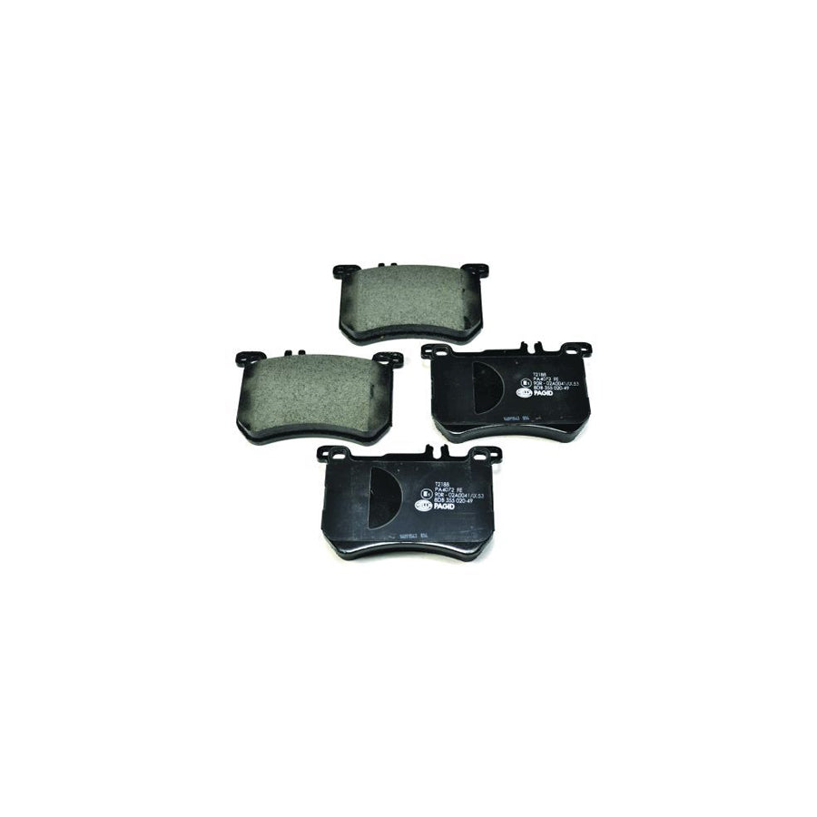 Hella 8DB 355 020 491 Brake Pad Set Prepared For Wear Indicator