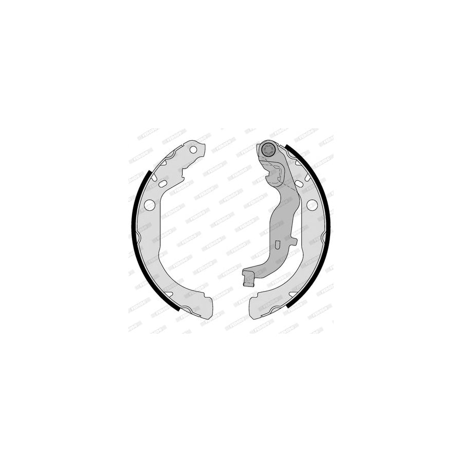 FERODO FSB4194 Brake Shoe Set with handbrake lever PREMIER