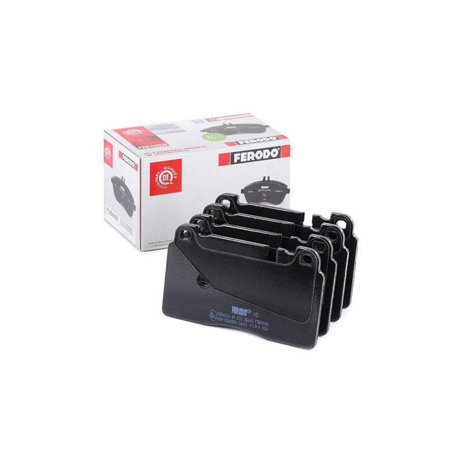 Ferodo Premier Eco Friction Fdb4908 Brake Pad Set Prepared For Wear Indicator Without Accessories