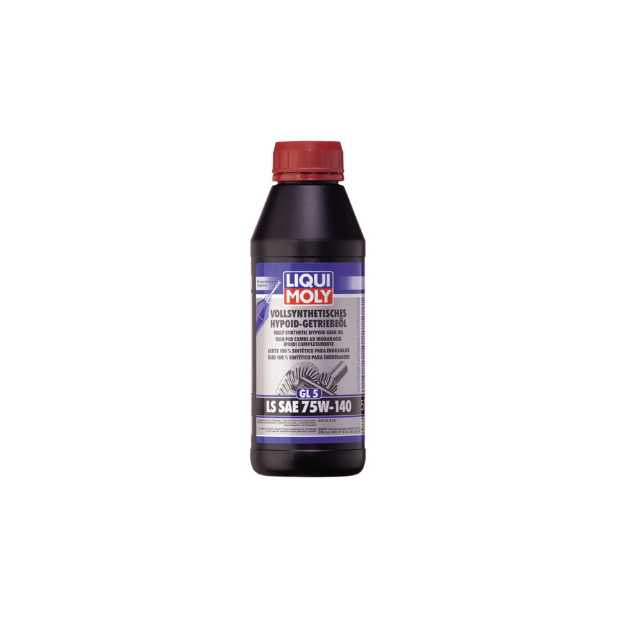 Liqui Moly Fully Synthetic Hypoid Gear Oil GL5 lS SAE 75W 140 500ml