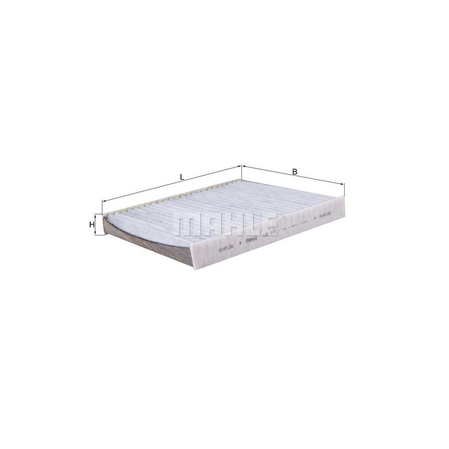 MAHLE ORIGINAL LAK 816 Pollen filter Activated Carbon Filter
