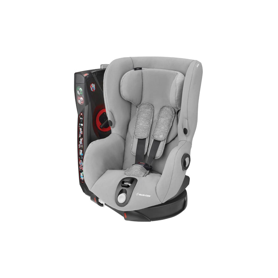MAXI-COSI Axiss 8608712110 Child car seat without Isofix, Group 1, 9-18 kg, 5-point harness, Grey, Rearward-facing, rotating