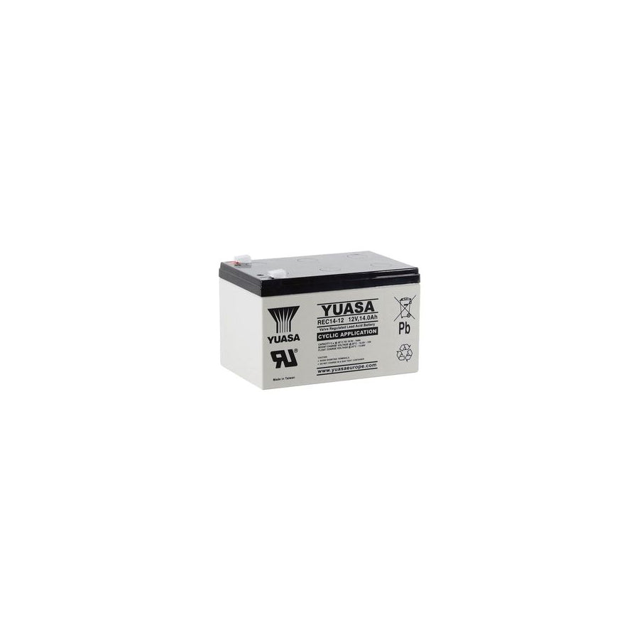 Yuasa REC14-12 Cyclic AGM VRLA Battery 12V 14Ah