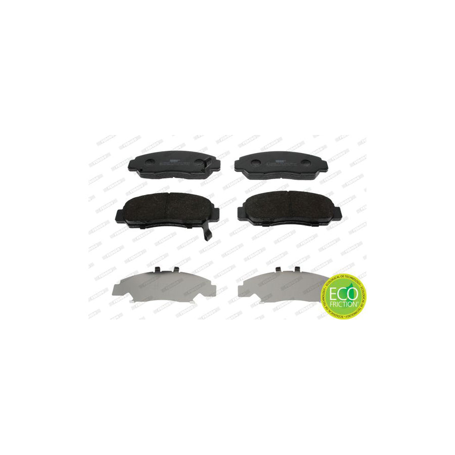 Ferodo Premier Eco Friction Fdb1669 Brake Pad Set With Acoustic Wear Warning Without Accessories
