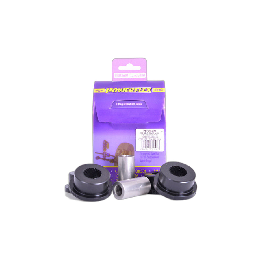 Powerflex PFR25-323 Honda Rear Lower Arm Outer Rear Bush (Inc. Element, CR-V, Civic) | Duco Car Parts UK Car Parts