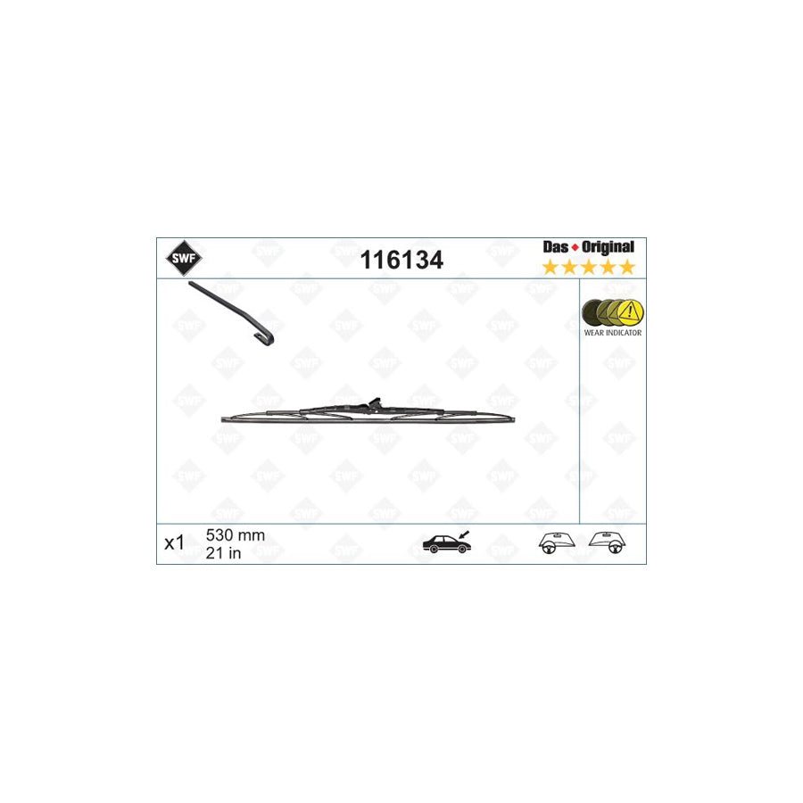 Swf Original 116134 Wiper Blade | Duco Car Parts UK Car Parts