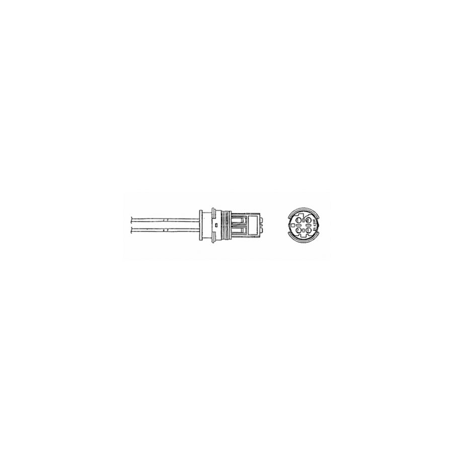 NGK Lambda Sensor / O2 Sensor (NGK 94863) - OZA811-EE10