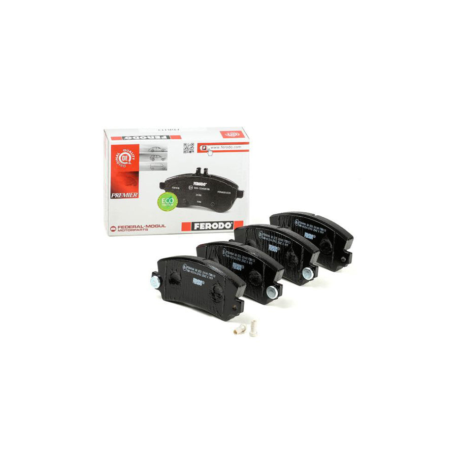 Ferodo Premier Eco Friction Fdb113 Brake Pad Set Incl Wear Warning Contact Without Accessories
