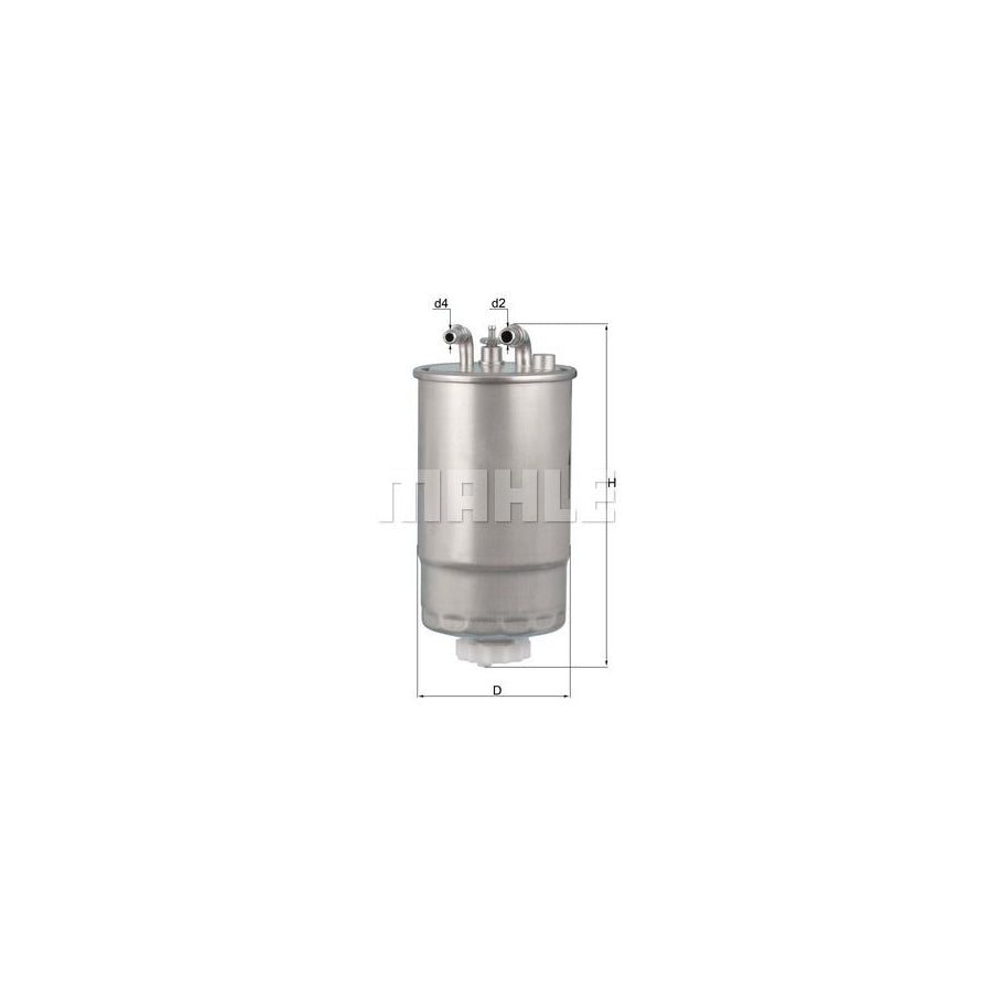 MAHLE ORIGINAL KL 568 Fuel filter In-Line Filter