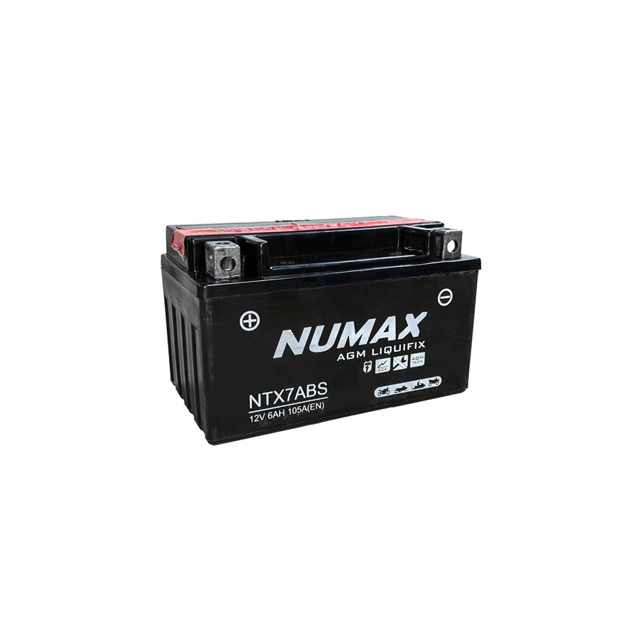 Numax NTX7A-BS Motorbike Battery