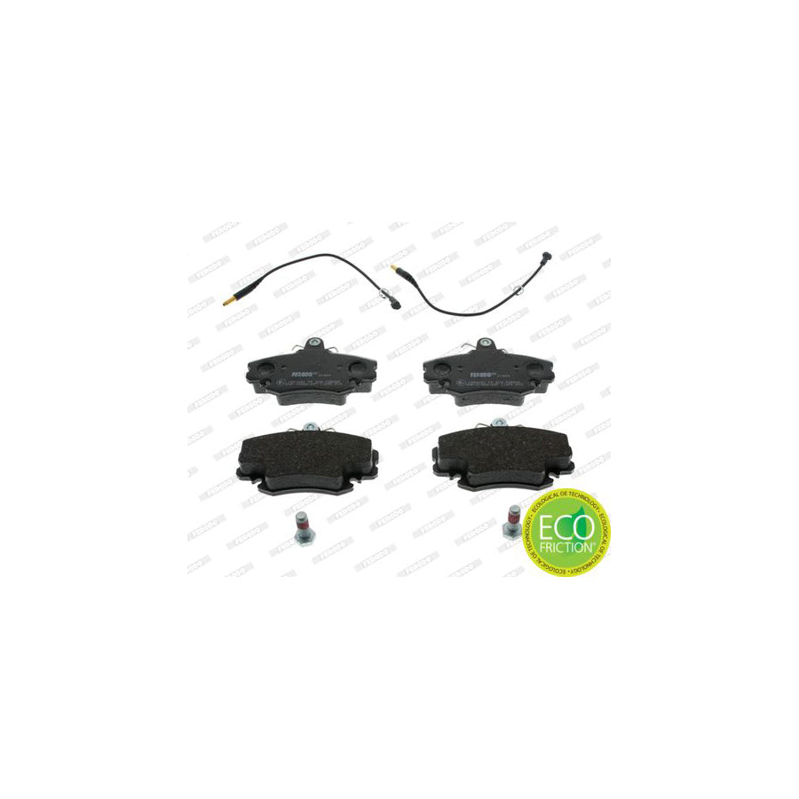 Ferodo Sl Fsl1166 Brake Pad Set With Acoustic Wear Warning