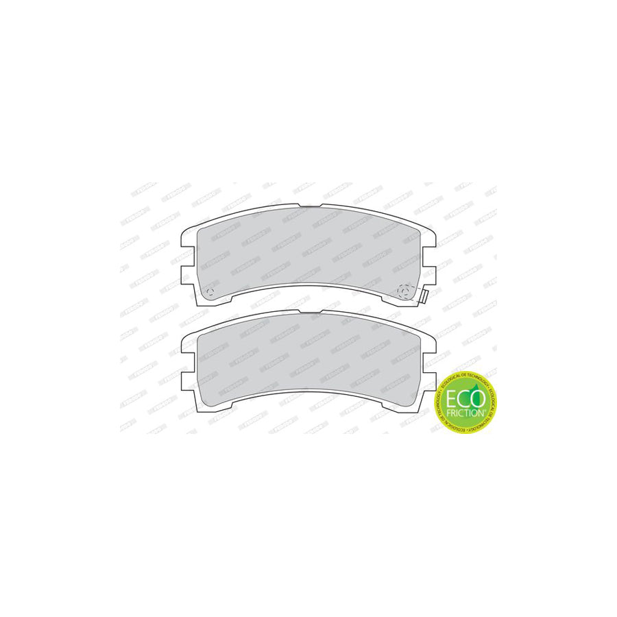 Ferodo Premier Eco Friction Fdb1029 Brake Pad Set With Acoustic Wear Warning