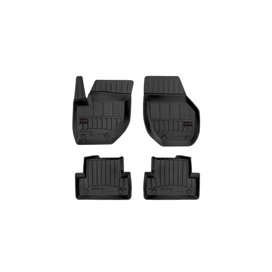 FROGUM Tailored 3D409033 Floor mat set for VOLVO V40 Estate (VW, 645) Elastomer, Front and Rear, Quantity: 4, Black, (LHD)