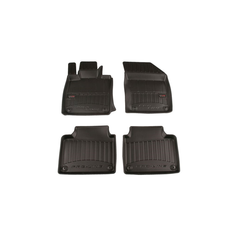 FROGUM 3D408081 Floor mat set for VOLVO S90 II (234) Elastomer, Front and Rear, Quantity: 4, Black