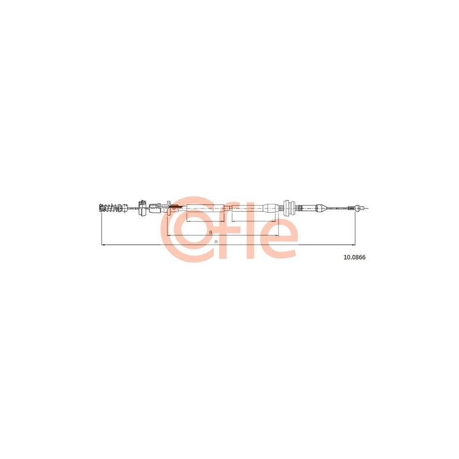 COFLE 10.0866 Throttle Cable | Duco Car Parts UK Car Parts