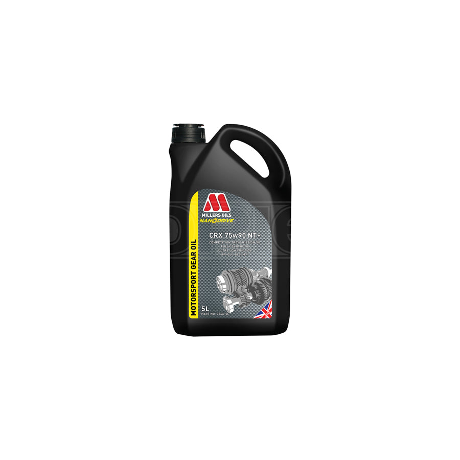 Millers Oils Motorsport CRX 75w-90 NT+ Fully Synthetic Transmission Oil 5l