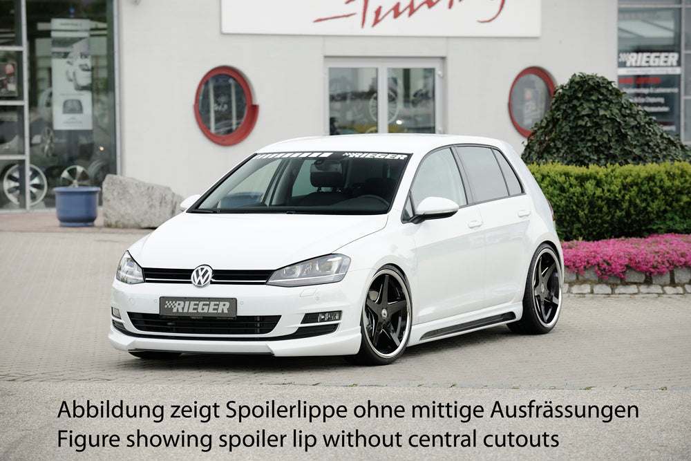 Rieger 00059551 VW Mk7 Golf Front Splitter