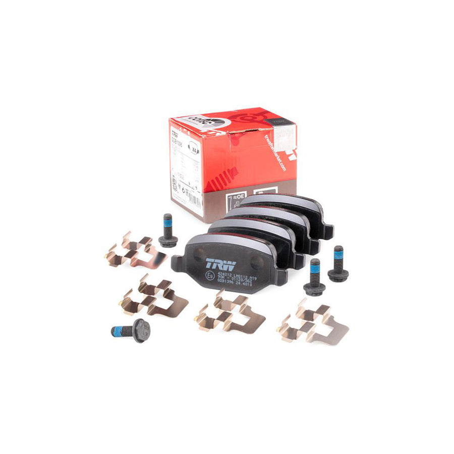 TRW Cotec Gdb1396 Brake Pad Set Not Prepared For Wear Indicator With Brake Caliper Screws With Accessories