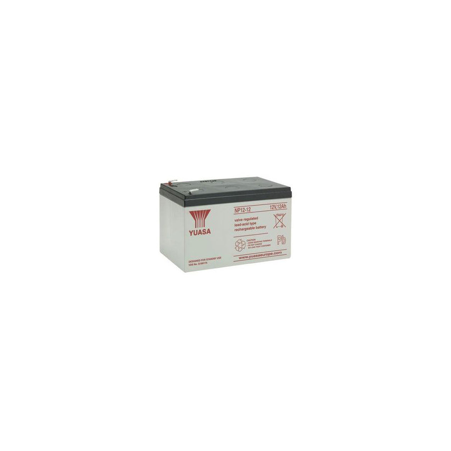 Yuasa NP12-12 Valve Regulated Lead Acid Battery 12V 12Ah