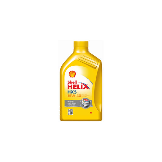Shell Helix HX5 Engine Oil - 15W-40 - 1Ltr