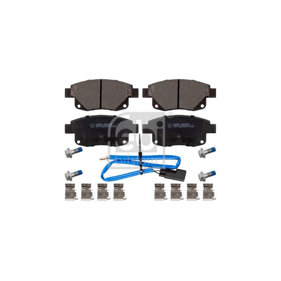 Febi Bilstein 16701 Brake Pad Set For Ford Transit Rear Axle Incl Wear Warning Contact With Attachment Material