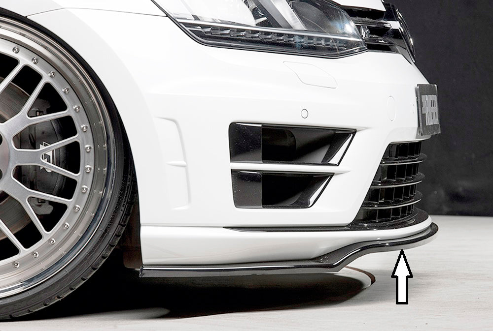 Rieger 00088091 VW Mk7 Mk7-Line Golf R Front Splitter